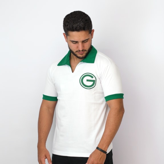 Camisa Guarani Athleta Polo Retrô 1960 Branco - Masculino