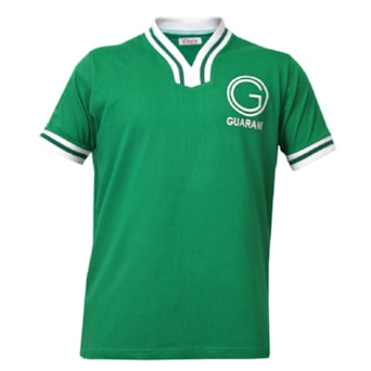 Camisa Guarani Athleta Polo Retrô 1970 Verde - Masculino