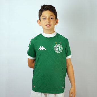 Camisa Guarani Kappa 2024 Uniforme 1 Torcedor - Infantil