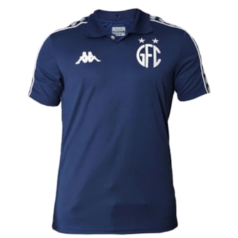 Camisa Guarani Kappa 2025 Polo Comissão Técnica Azul - Masculino