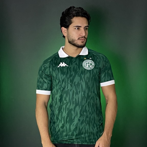 Camisa Guarani Kappa 2025 Uniforme 1 Torcedor - Masculino