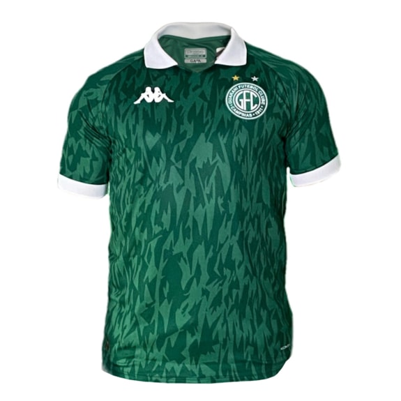 Camisa Guarani Kappa 2025 Uniforme 1 Torcedor - Masculino