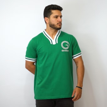 Camisa Guarani Retrô 1970 Verde - Masculino