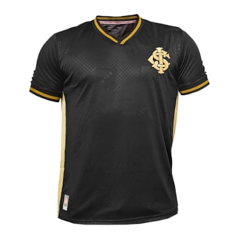 Camisa Internacional Gold Preta - Masculino
