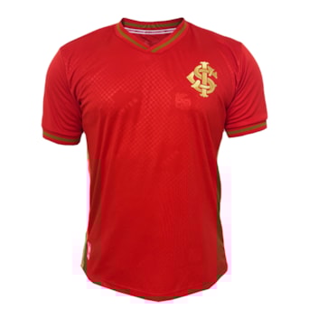 Camisa Internacional Gold Vermelha - Masculino