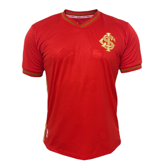 Camisa Internacional Gold Vermelha - Masculino