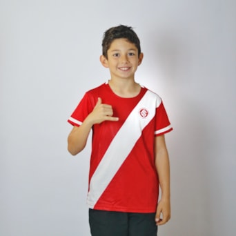 Camisa Internacional Layer Vermelho - Infantil