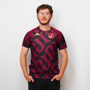 Camisa Juventus Mooca Kappa Supporter 3D Bordô - Masculino