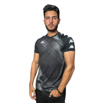Camisa Kappa Zurich Preta - Masculino
