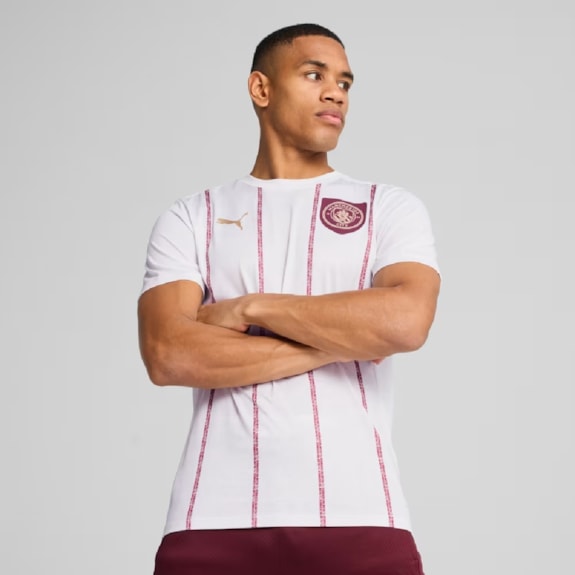 Camisa Manchester City Puma 2025 Pré Jogo - Masculino
