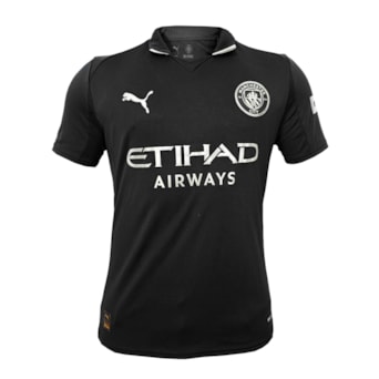 Camisa Manchester City Puma 25/26 Uniforme 2 Torcedor - Masculino