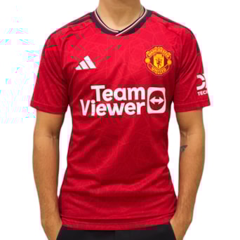 Camisa Manchester United Adidas 23/24 Uniforme 1 - Masculino