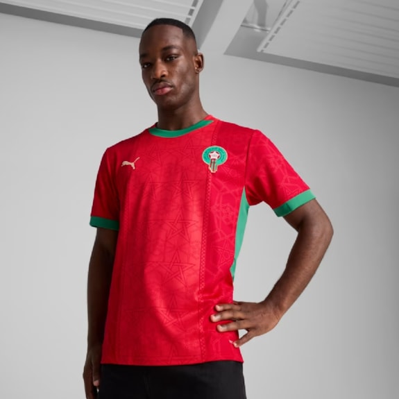 Camisa Marrocos Puma 2025 Uniforme 1 Torcedor - Masculino