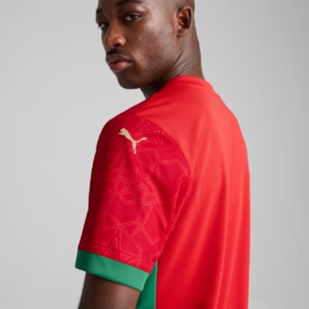 Camisa Marrocos Puma 2025 Uniforme 1 Torcedor - Masculino
