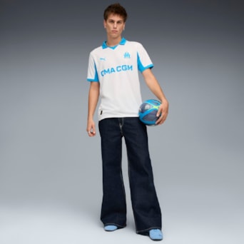 Camisa Olympique de Marseille Puma 25/26 Uniforme 1 Torcedor - Masculino