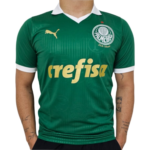 Camisa Palmeiras 2024/2025 Puma Uniforme 1 Torcedor - Masculino
