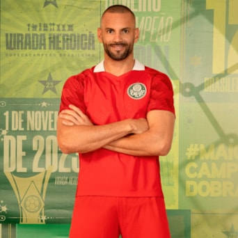 Camisa Palmeiras Goleiro III Vermelha - Masculino