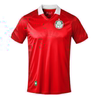 Camisa Palmeiras Goleiro III Vermelha - Masculino