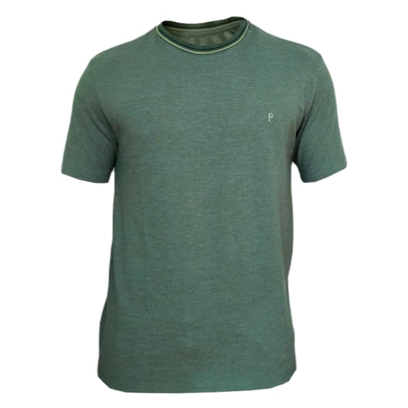 Camisa Palmeiras Piquet Palestra Bordado Verde - Masculino