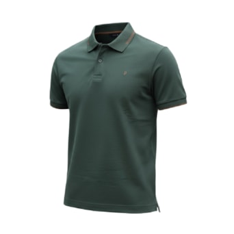Camisa Palmeiras Polo Frisos 1914 Palestra Verde Escuro - Masculino