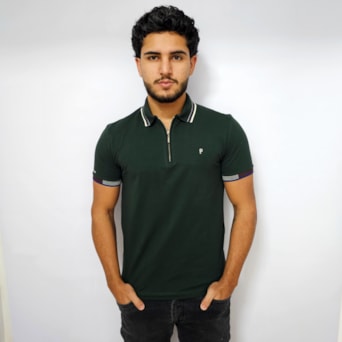Camisa Palmeiras Polo Piquet 1914 Palestra Verde - Masculino