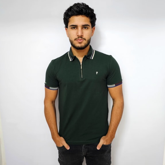 Camisa Palmeiras Polo Piquet 1914 Palestra Verde - Masculino
