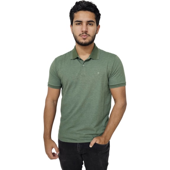 Camisa Palmeiras Polo Piquet Palestra 1914 Verde - Masculino