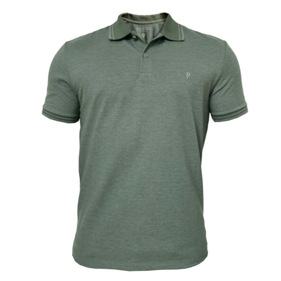Camisa Palmeiras Polo Piquet Palestra 1914 Verde - Masculino