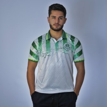 Camisa Palmeiras Polo Retrô 1996 - Masculino