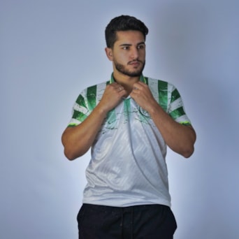 Camisa Palmeiras Polo Retrô 1996 - Masculino