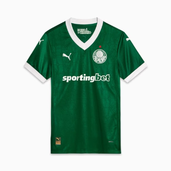 Camisa Palmeiras Puma 2025/2026 Uniforme 1 Jogador - Masculino