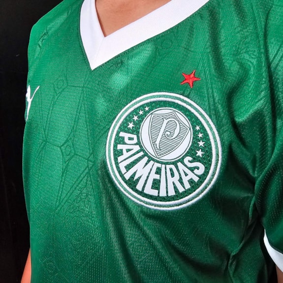 Camisa Palmeiras Puma 2025/2026 Uniforme 1 Torcedor - Infantil