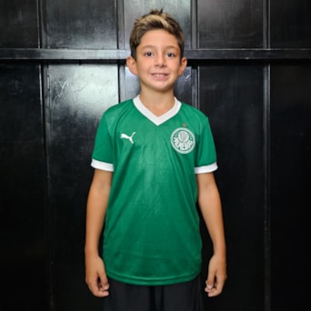 Camisa Palmeiras Puma 2025/2026 Uniforme 1 Torcedor - Infantil