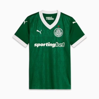 Camisa Palmeiras Puma 2025/2026 Uniforme 1 Torcedora - Feminina