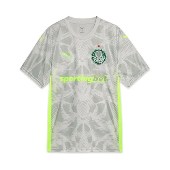 Camisa Palmeiras Puma 2025 Goleiro Uniforme 2 Torcedor - Masculino