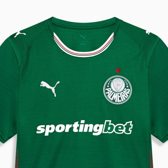 Camisa Palmeiras Puma 2026 Uniforme 1 Jogador - Masculino