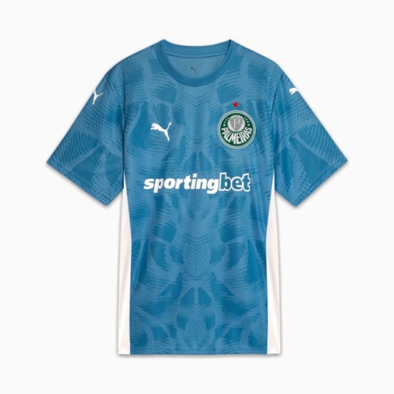 Camisa Palmeiras Puma Goleiro 2025 Torcedor - Masculino