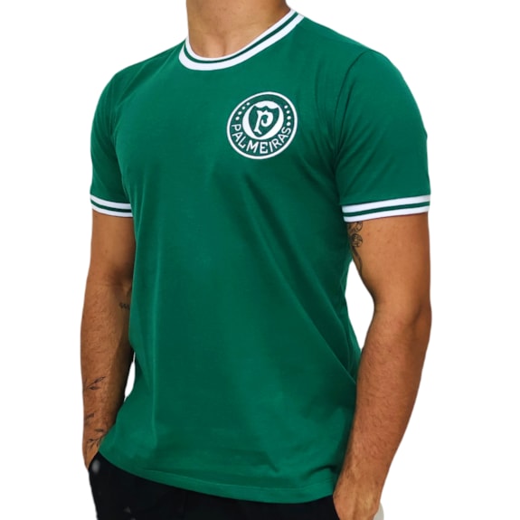 Camisa Palmeiras Retro 1973 Segunda Academia Verde - Masculino