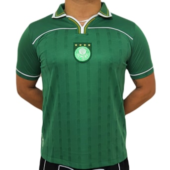 Camisa Palmeiras Retrô 1999  Libertadores Verde - Masculino