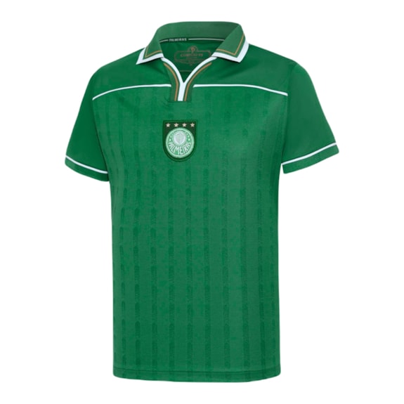 Camisa Palmeiras Retrô 1999  Libertadores Verde - Masculino
