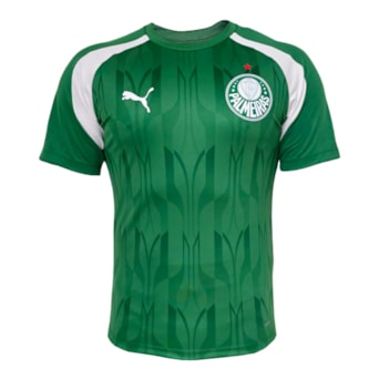 Camisa Palmeiras SEP Prematch SS Jersey Puma 2024 Pré-Jogo Verde - Masculino