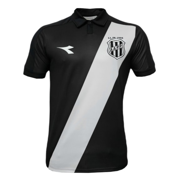 Camisa Ponte Preta Diadora 2025 Uniforme 2 Torcedor - Masculino