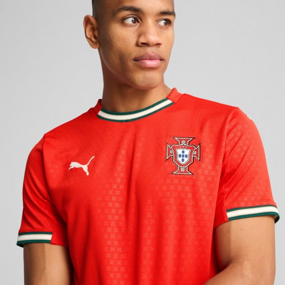 Camisa Portugal Puma 2025 Uniforme 1 - Masculino