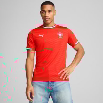 Camisa Portugal Puma 2025 Uniforme 1 - Masculino