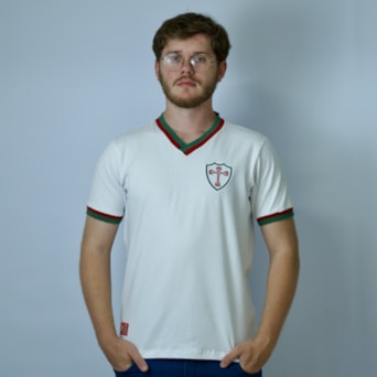 Camisa Portuguesa Retrô 1965 Branca - Masculino
