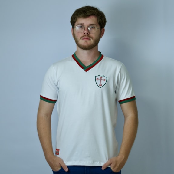 Camisa Portuguesa Retrô 1965 Branca - Masculino