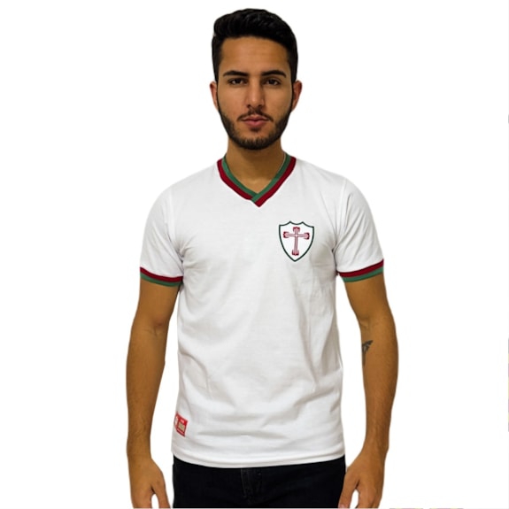Camisa Portuguesa Retrô 1965 Branca - Masculino