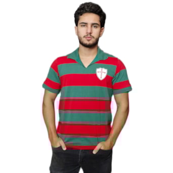 Camisa Portuguesa Retrô 1968 Listrada -  Masculino