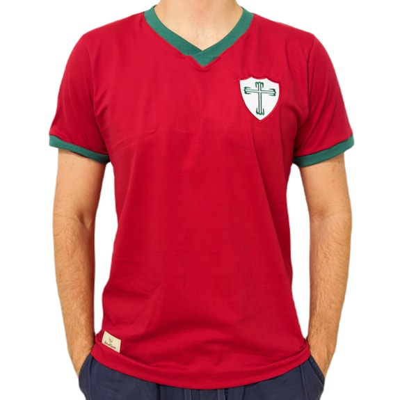 Camisa Portuguesa Retrô Campeão Paulista 1935 - Masculino