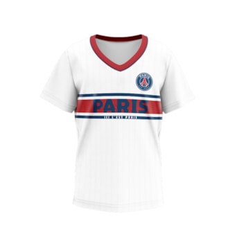 Camisa PSG Wit Símbolo - Infantil